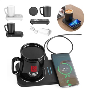 Smart Cup Warmer 15W Fast Wireless Charger Heating Cooling